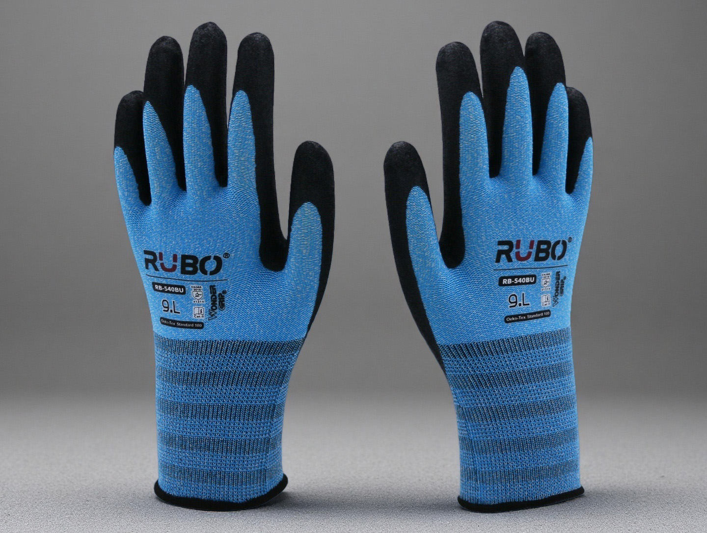 RUBO通用丁腈触屏作业手套